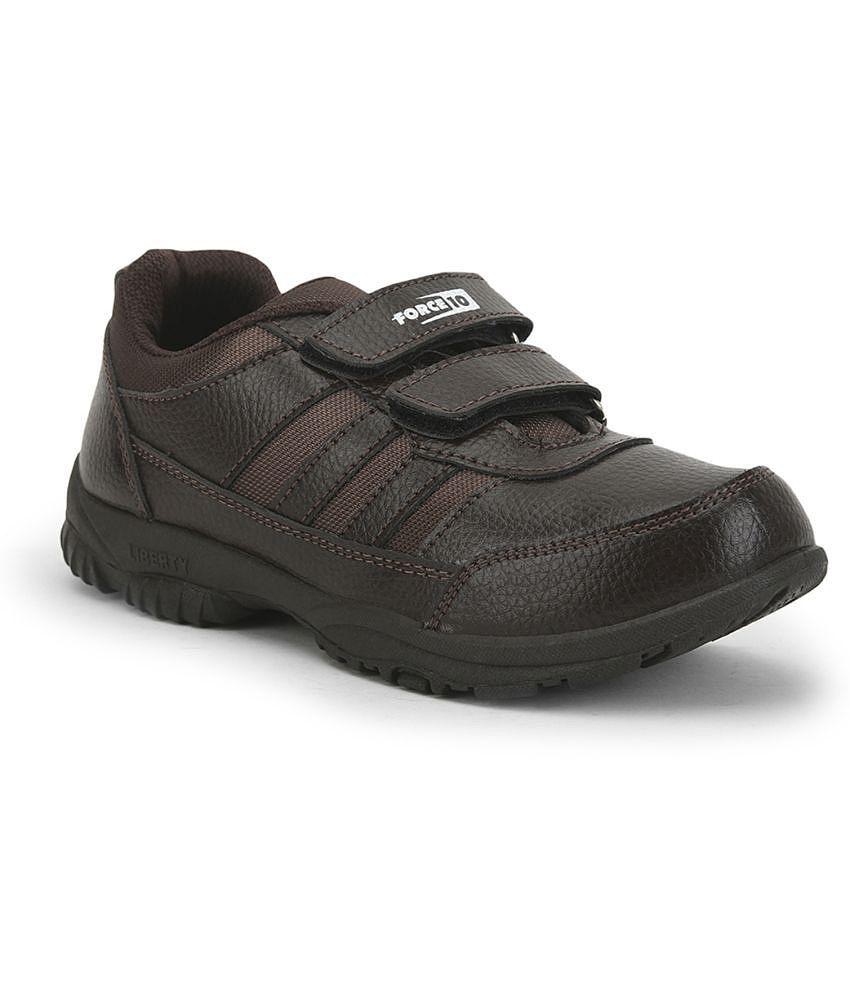 Best Men Liberty - Brown Boys School Shoes ( 1 Pair ) - None 2025 at ShopCircuit | ONDC
