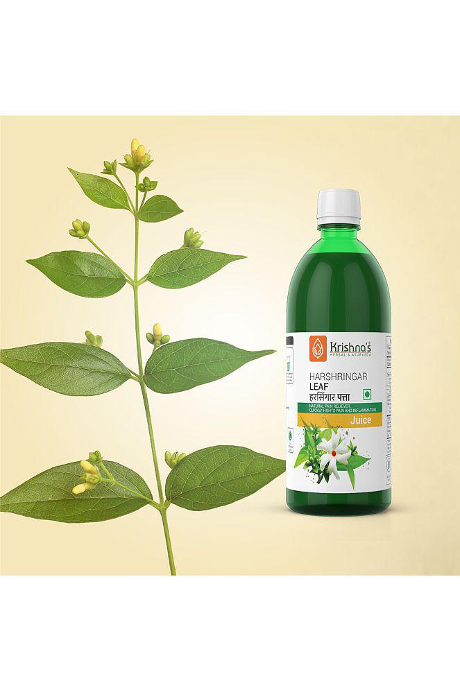 Krishna's Herbal & Ayurveda Harshringar Leaf Juice 1000ml