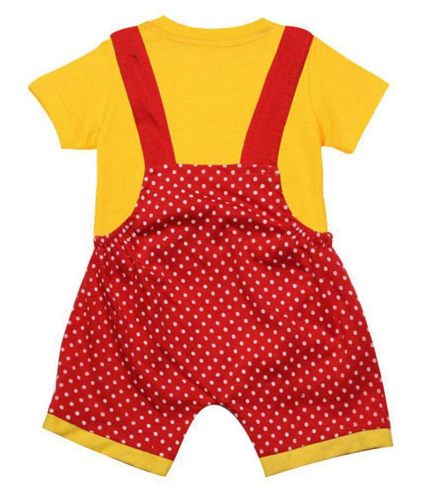 Luxurious Women Babeezworld Dungaree For Boys & Girls Casual Printed Pure Cotton - None 2025 at 