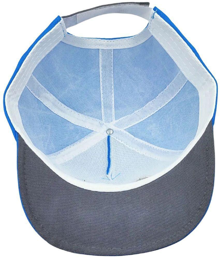 Buy Online Garg Store Zacharias Girl's Kids Cotton Cap kc-07-Blue  (Pack of 1) (1-4 Years) - None