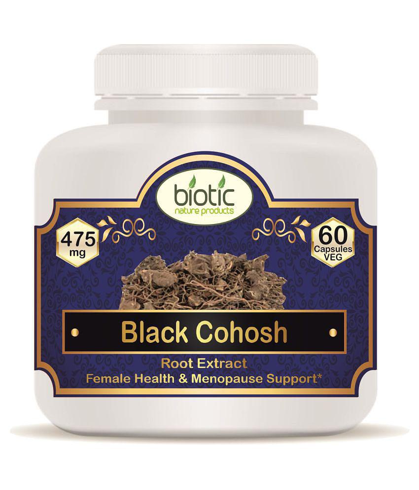 Biotic Black Cohosh Extract Capsules - 475mg Capsule 60 no.s