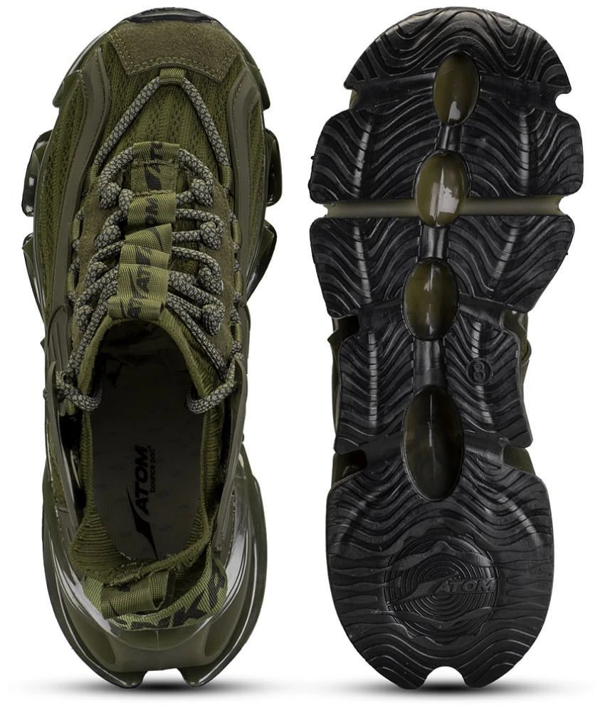 New Men atom Alpha Predator Olive Mens Sneakers - None 2025 at ShopCircuit | ONDC