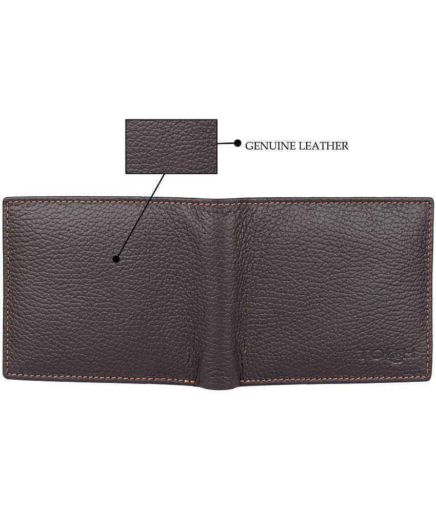 Top Men Tough Brown Leather ATM + Money Slot 6 Slot Card Holder For Men & Women - Brown 2025 at 