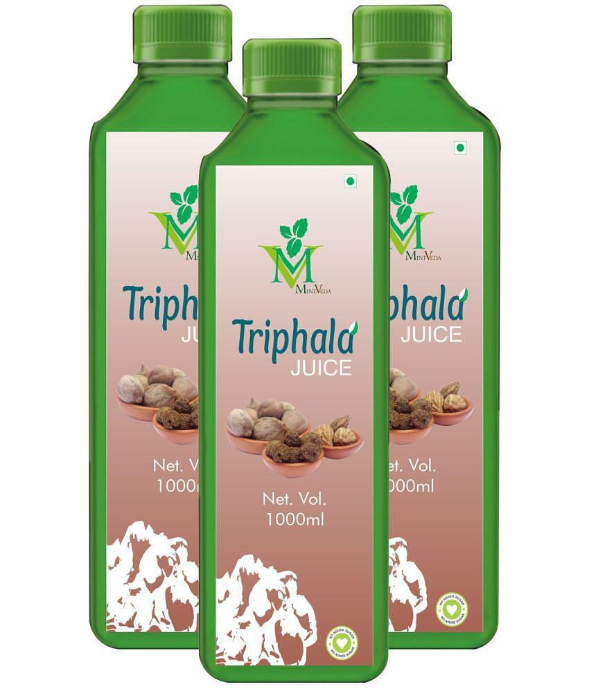 Triphala sugar free Juice Pack of 3 - 1000ml