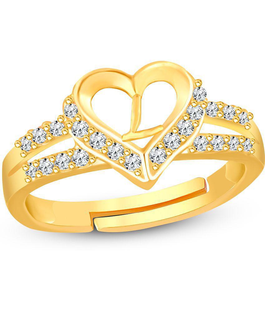 Modern Women HEER COLLECTION - Gold Rings ( Pack of 1 ) - None 2025 at ShopCircuit | ONDC