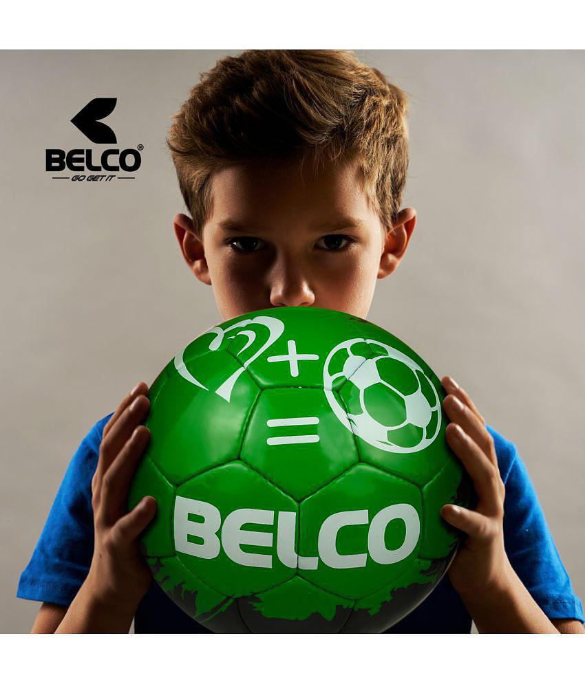 Belco - Green PVC Football ( Pack of 1 ) - 5