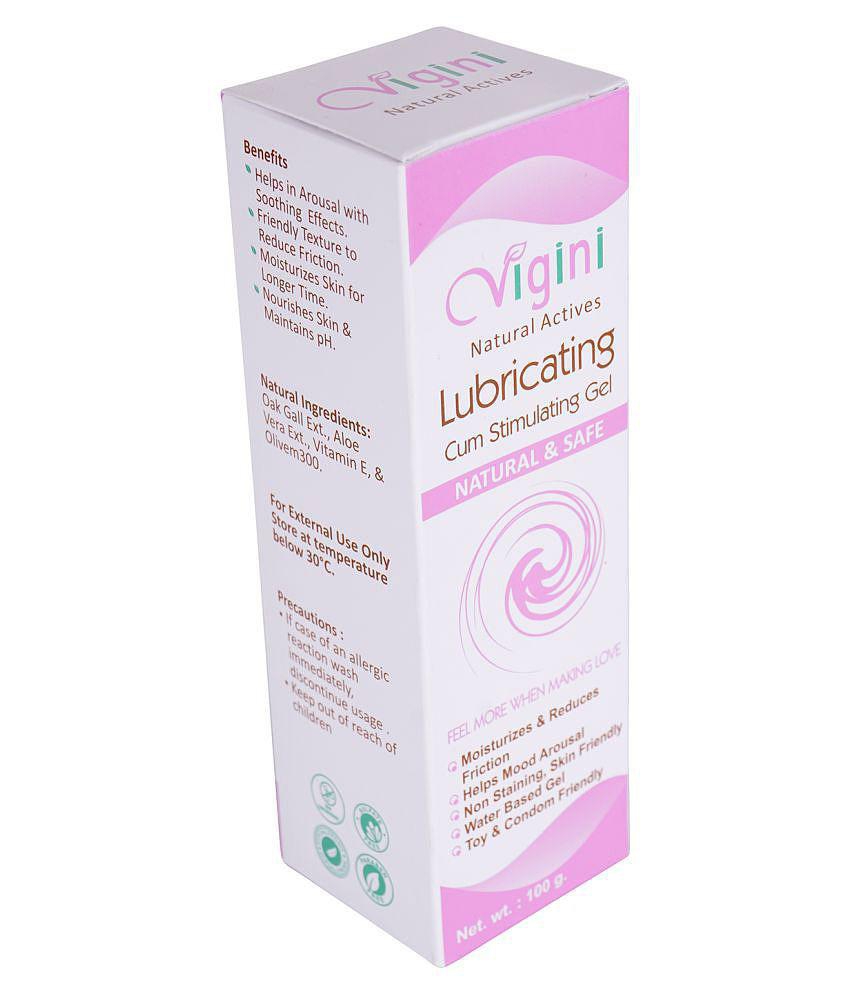 Vigini Vag-inal Lubrication, Massage Lubricating Gel Personal Lubricant Gel Free 100 g