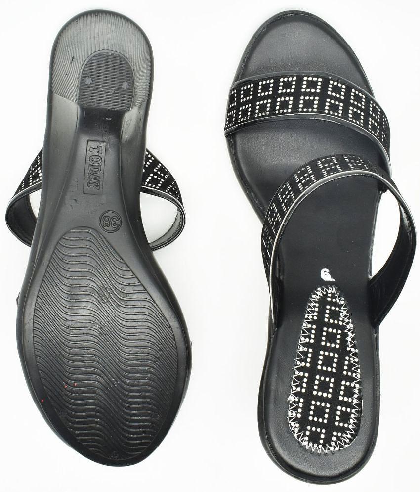 Dream Makers - Black Women''s Slip On Heels - None