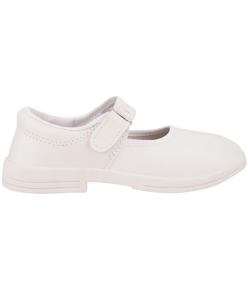 Stanfield - White Girls School Shoes ( 1 Pair ) - None