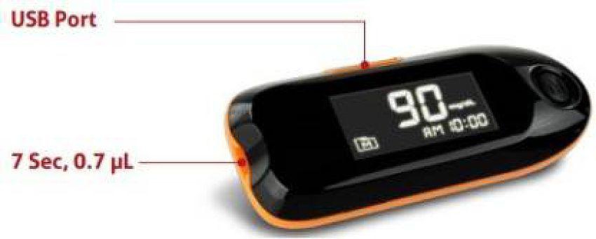 DiabaScan PRO Glucometer with 25 Strips TD-4235 Expiry March 2024