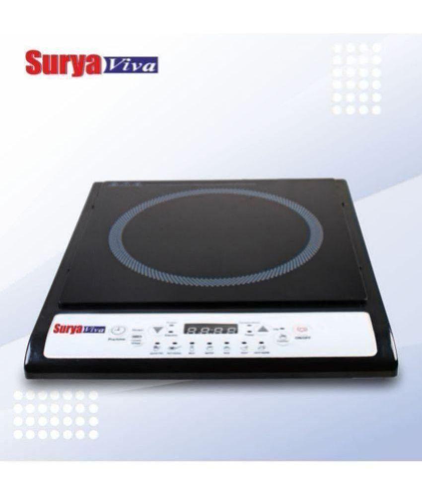 SURYAVIVA Button Induction 2200 Watt Induction Cooktop