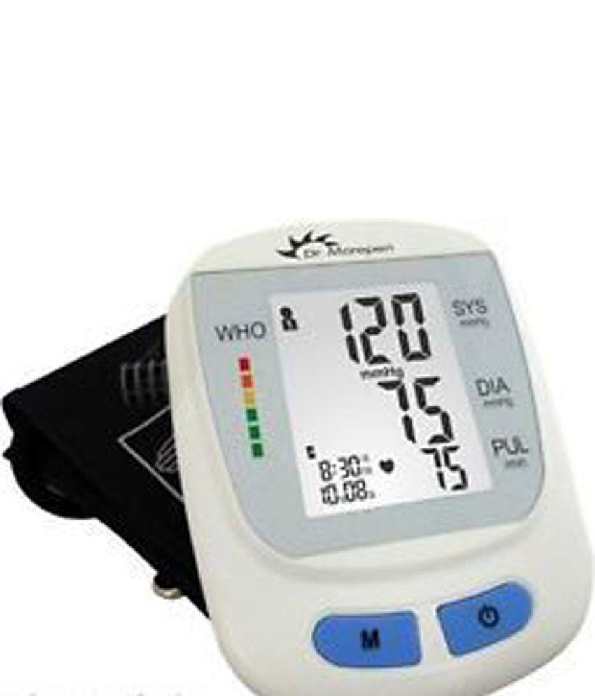 Dr. Morepen BP09 Fully Automatic Blood Pressure Monitor (White)