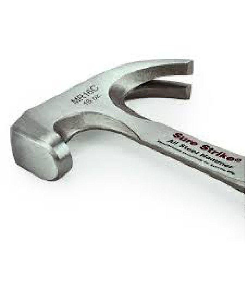 Steel Shaft Curved Claw Hammer (Pack of 1)