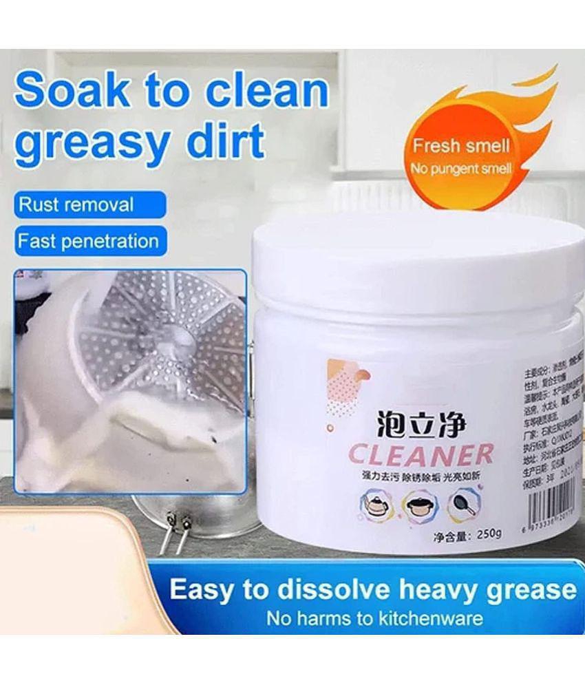 Gatih Rust Remover Foam Cleaner All Purpose Cleaner Powder Cookware Cleaner Kitchen Instant Soak Cleaning 250 g