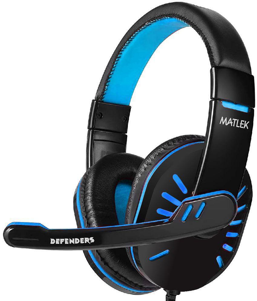 Matlek Gaming Headphones ( Wired ) •	3D GAMING SOUND. •	RELIABLE AFTER-SALE SUPPORT