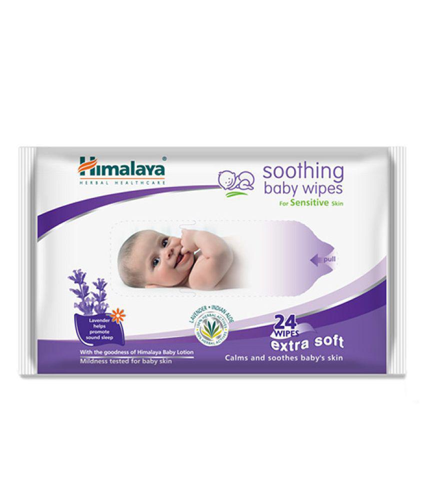 Himalaya Soothing Baby Wipes (24 Pieces)