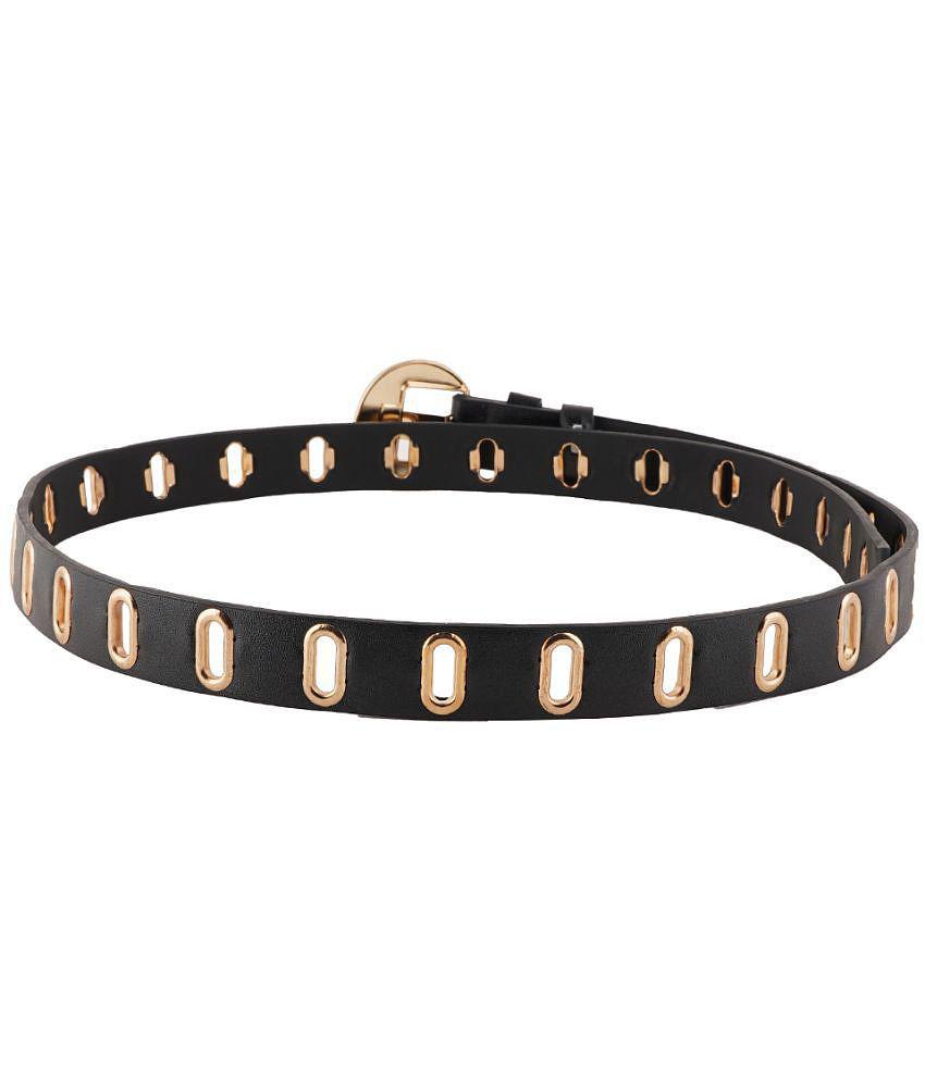 Affordable Men STYLE SHOES - Faux Leather Girls Embellished Belt ( Pack of 1 ) - None 2025 at Sh