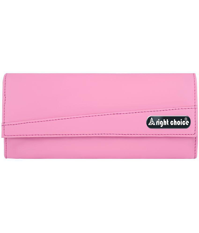 Premium Men Right Choice - Pink Faux Leather Purse - Pink 2025 at ShopCircuit | ONDC
