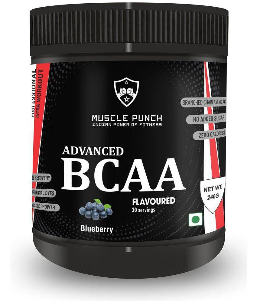 Muscle Punch Muscle Punch | BCAA 30 Servings | Blueberry 240 gm