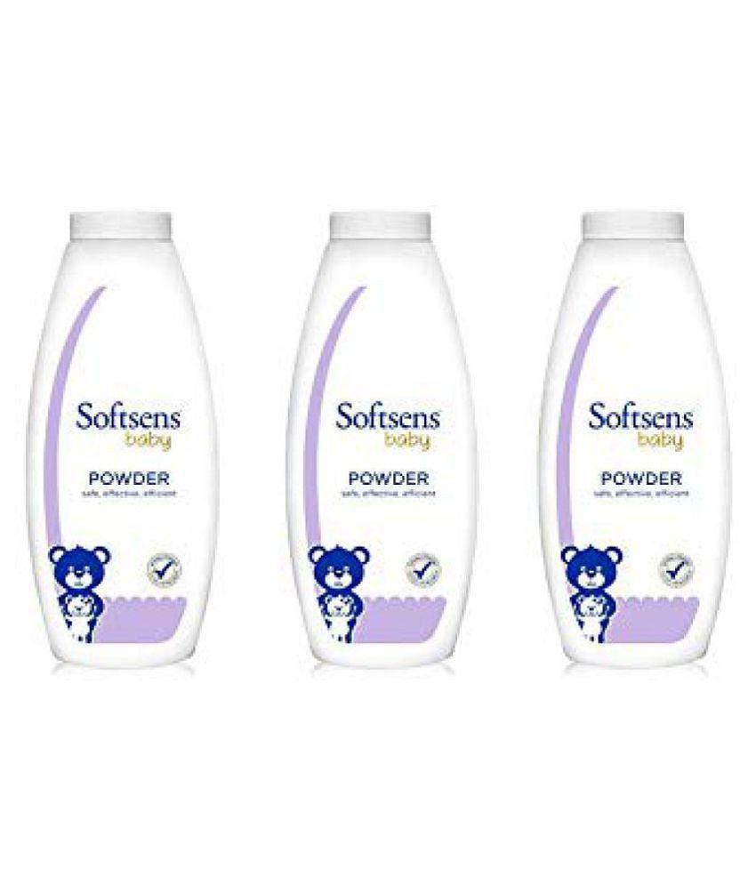 Softsens Natural Baby Powder 200 g ( 3 pcs )