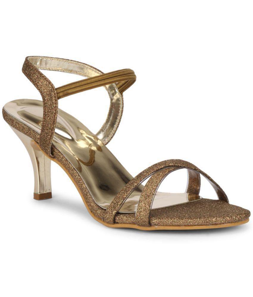 Ishransh - Brown Women's Sandal Heels - None