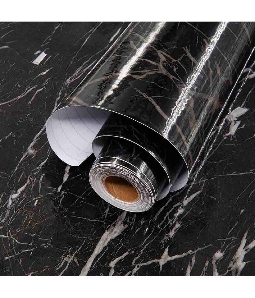 VVORAA - Marble Type Wallpaper ( Pack of 1 ) - L, Brown