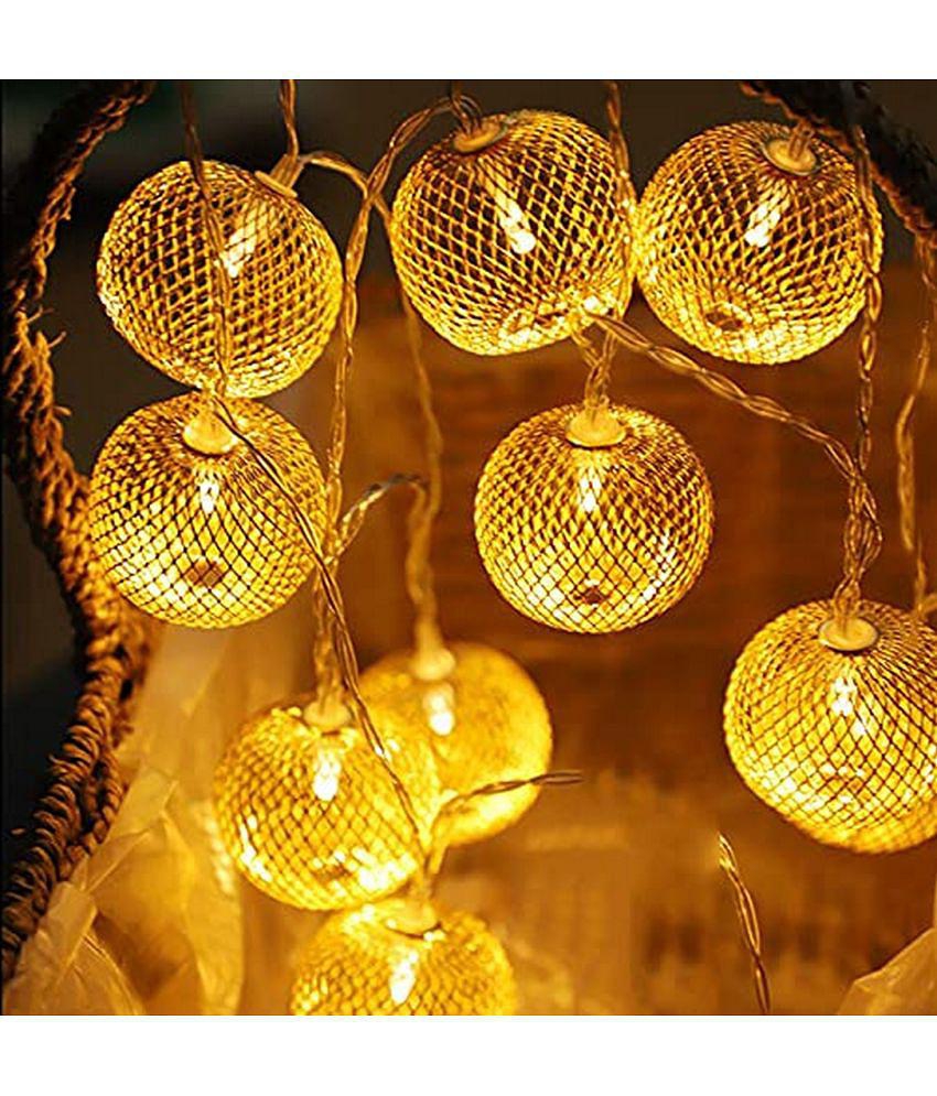 VARKAUS - Gold 3Mtr String Light ( Pack of 1 ) - Gold