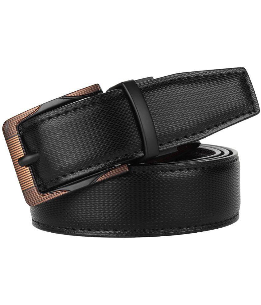 Sophisticated Men Zacharias - Black Leather Men's Reversible Belt ( Pack of 1 ) - None 2025 at S