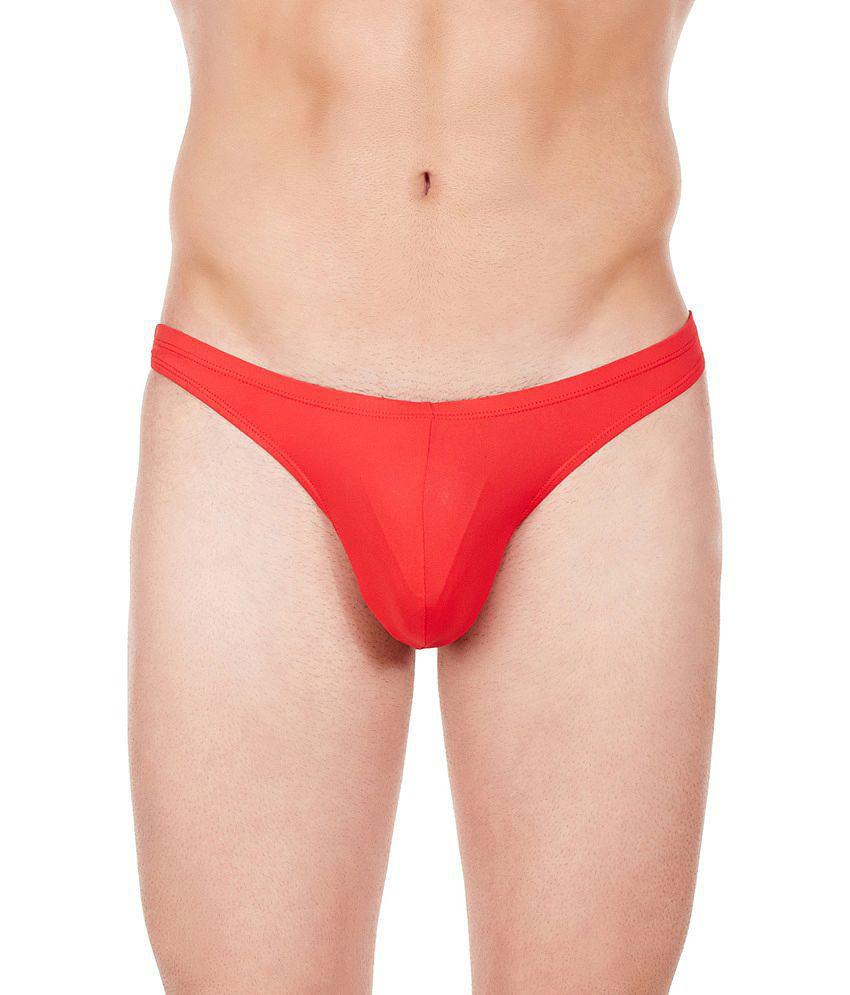 Exclusive Men La Intimo - Red Cotton Men's Thongs ( Pack of 1 ) - L 2025 at ShopCircuit | ONDC