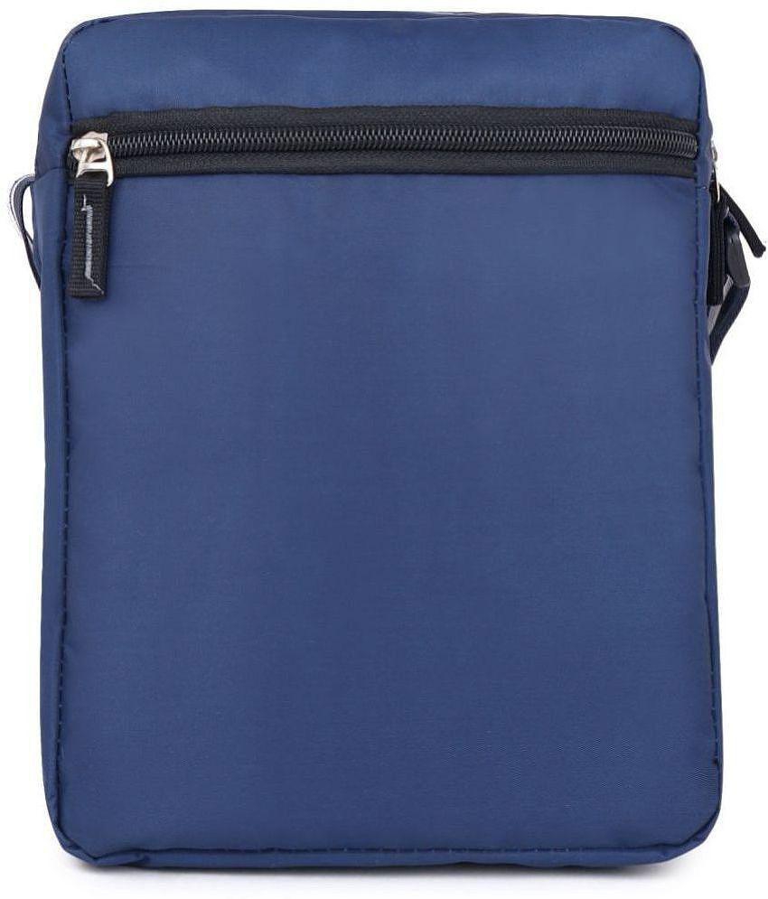 Premium Men Da Tasche Blue Printed Messenger Bag - Blue 2025 at ShopCircuit | ONDC