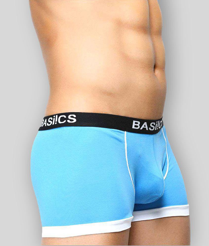 Latest Men BASIICS By La Intimo - Multicolor Cotton Men's Trunks ( Pack of 2 ) - M 2025 at ShopC