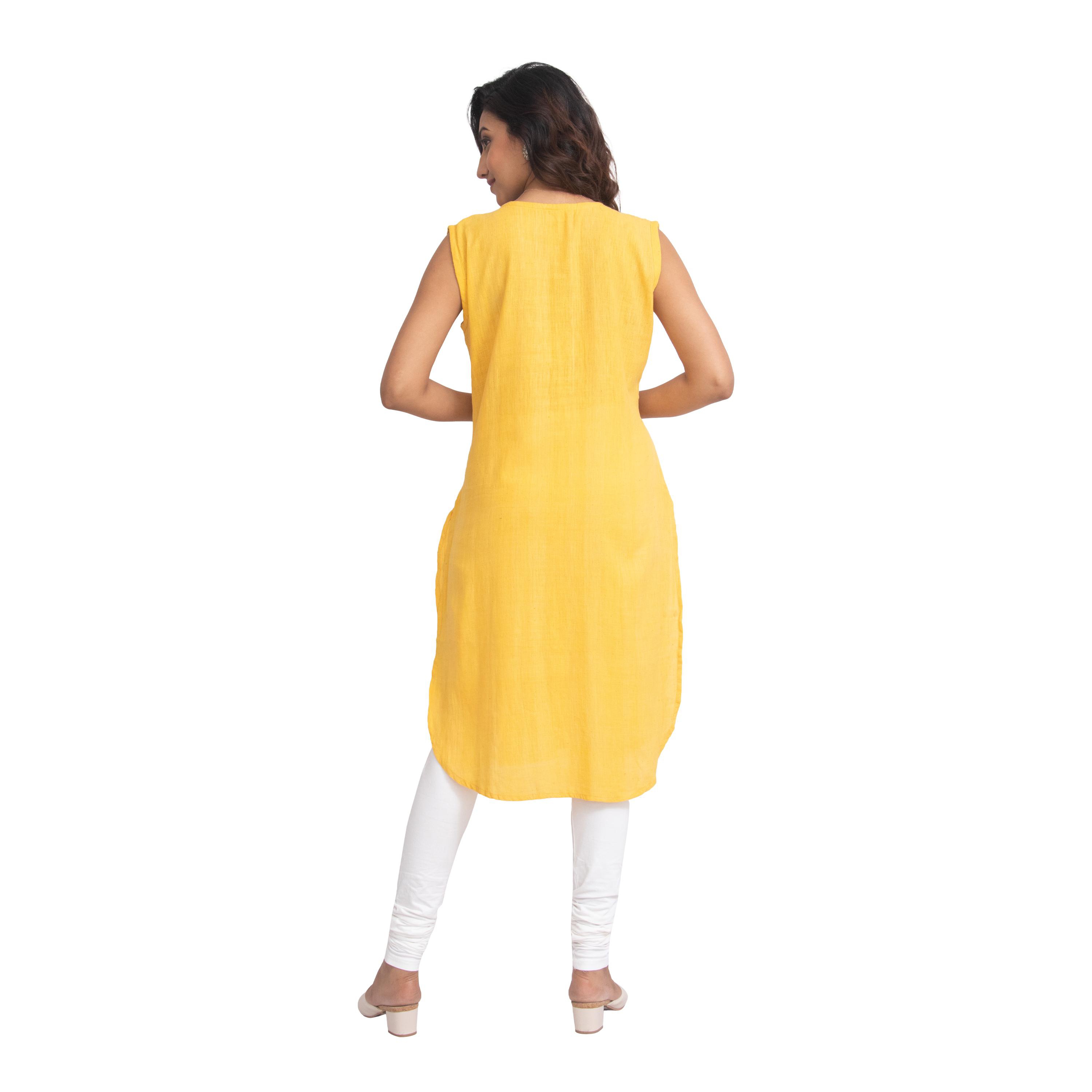 Rati Khadi Kurti - None