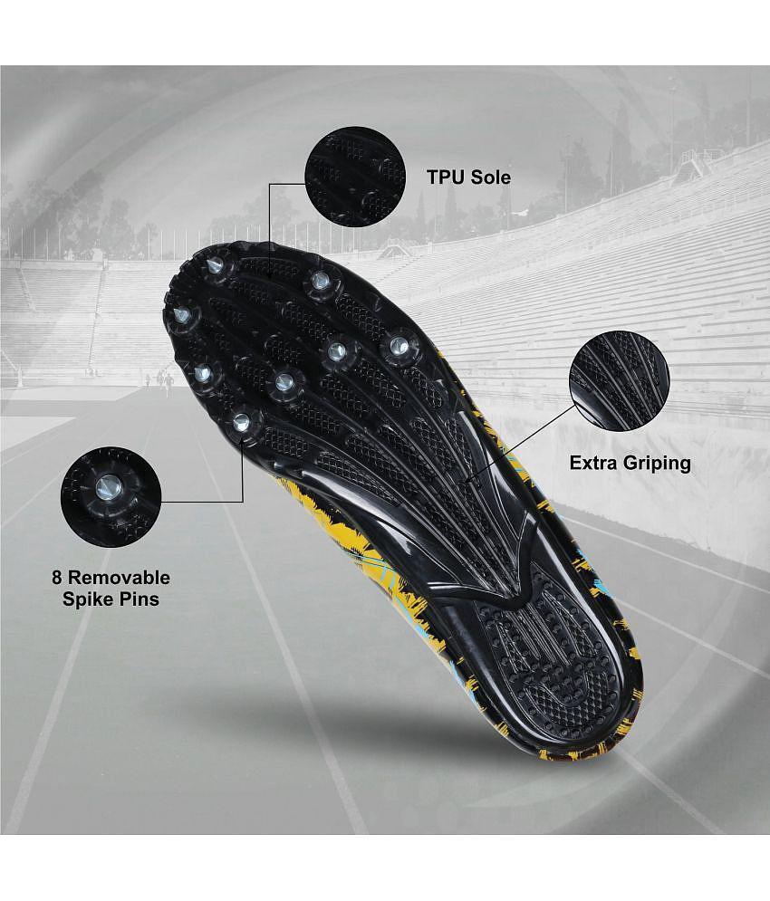Top Men Aivin Black Mens Sports Running Shoes - None 2025 at ShopCircuit | ONDC
