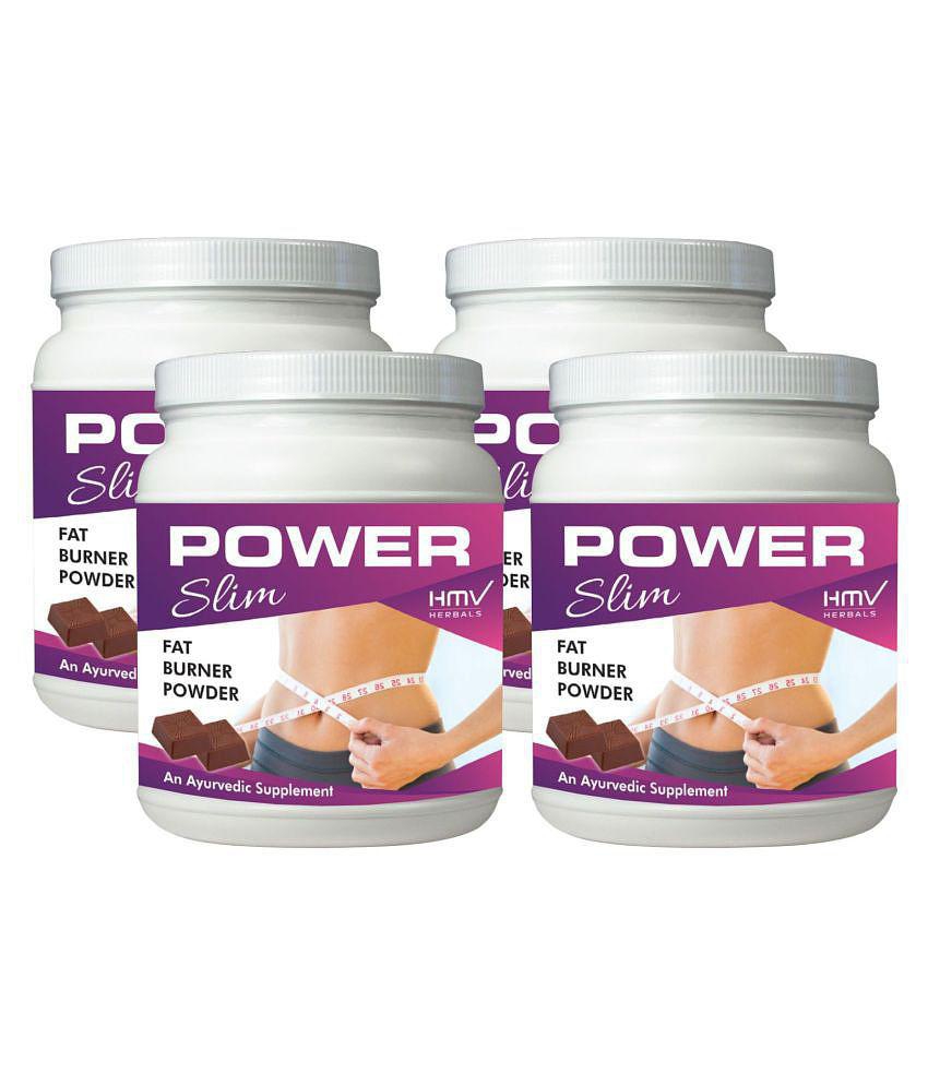 HMV Herbals Power Slim Fat Burner Herbal Choco Powder 400 gm Pack Of 4