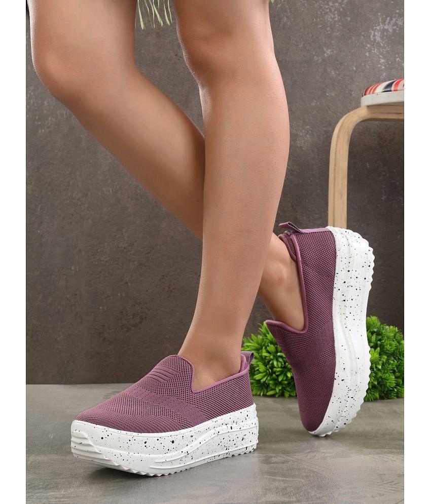 layasa Purple Womens Slip On - None