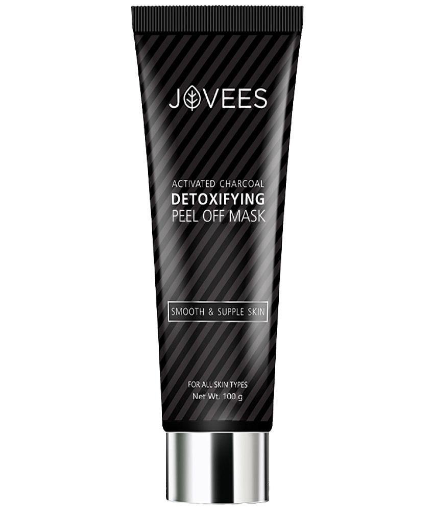 Jovees Herbal Activated Charcoal Detoxifying Peel Off Mask For Pollution For Men & Women 100 ml