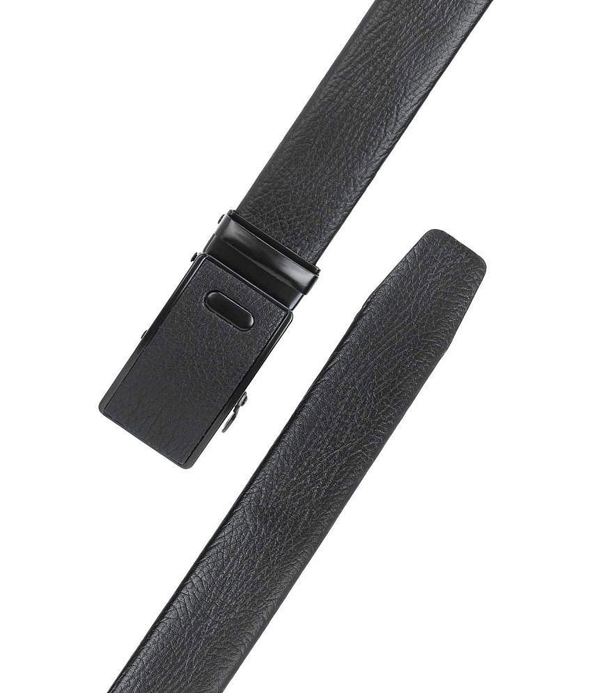 Modern Men Zacharias - Black Canvas Men's Formal Belt ( Pack of 1 ) - None 2025 at ShopCircuit |