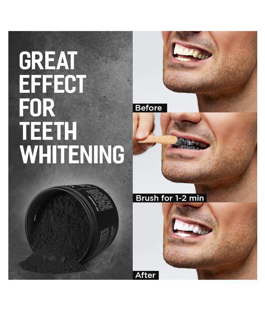 Mancode Activated Charcoal Teeth Whitening Powder 25 gm