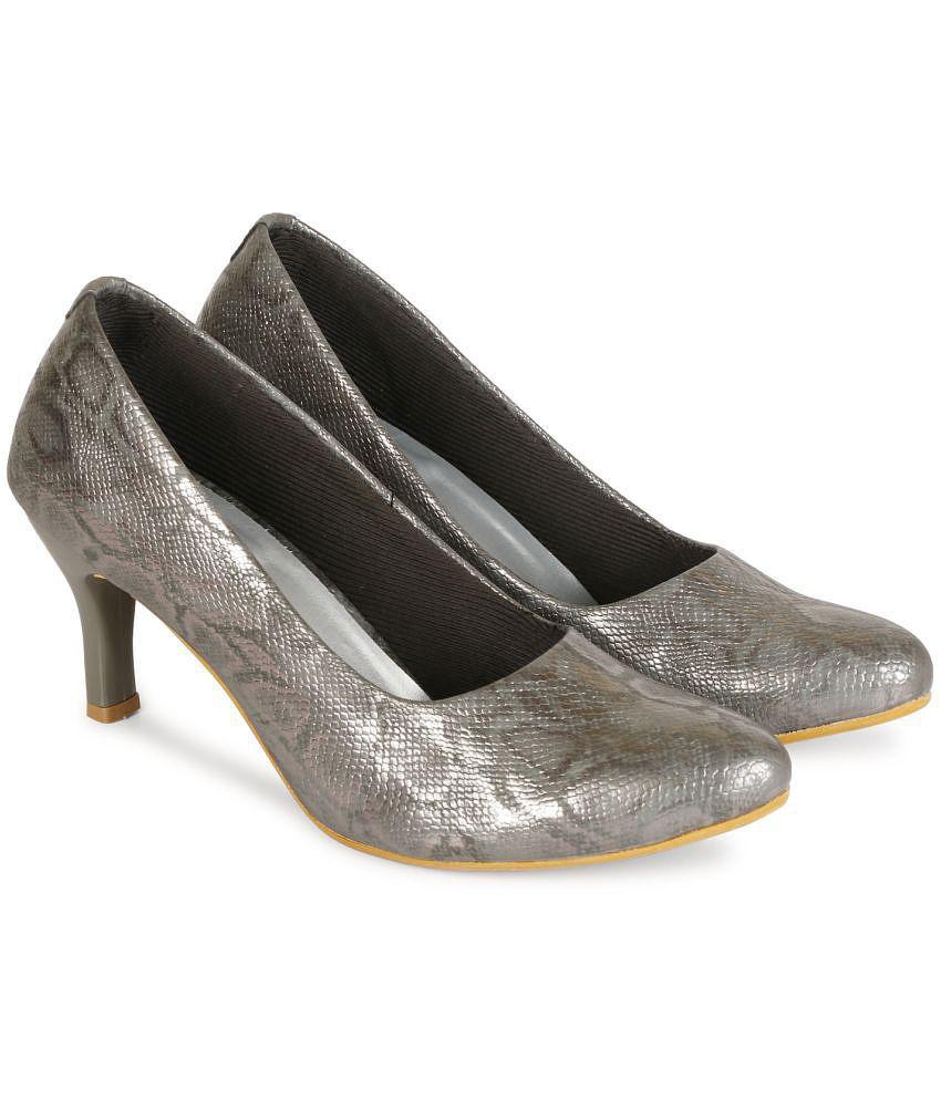 Ishransh - Gray Women's Pumps Heels - None