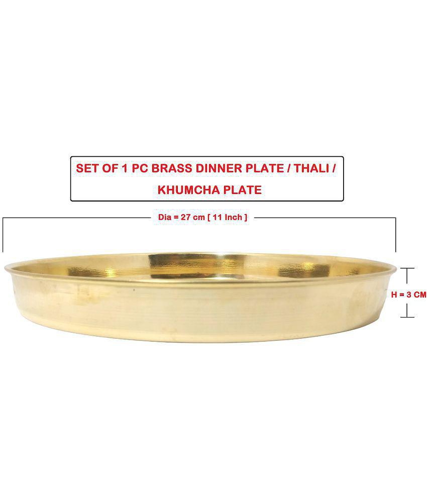 A & H ENTERPRISES 1 Pcs Brass Brass Full Plate - Brass