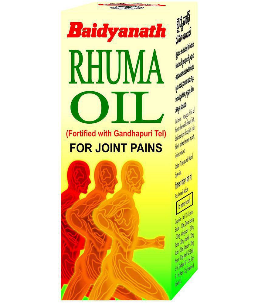 Baidyanath Rhuma Oil for Joint Pain Oil 50 ml Pack Of 2