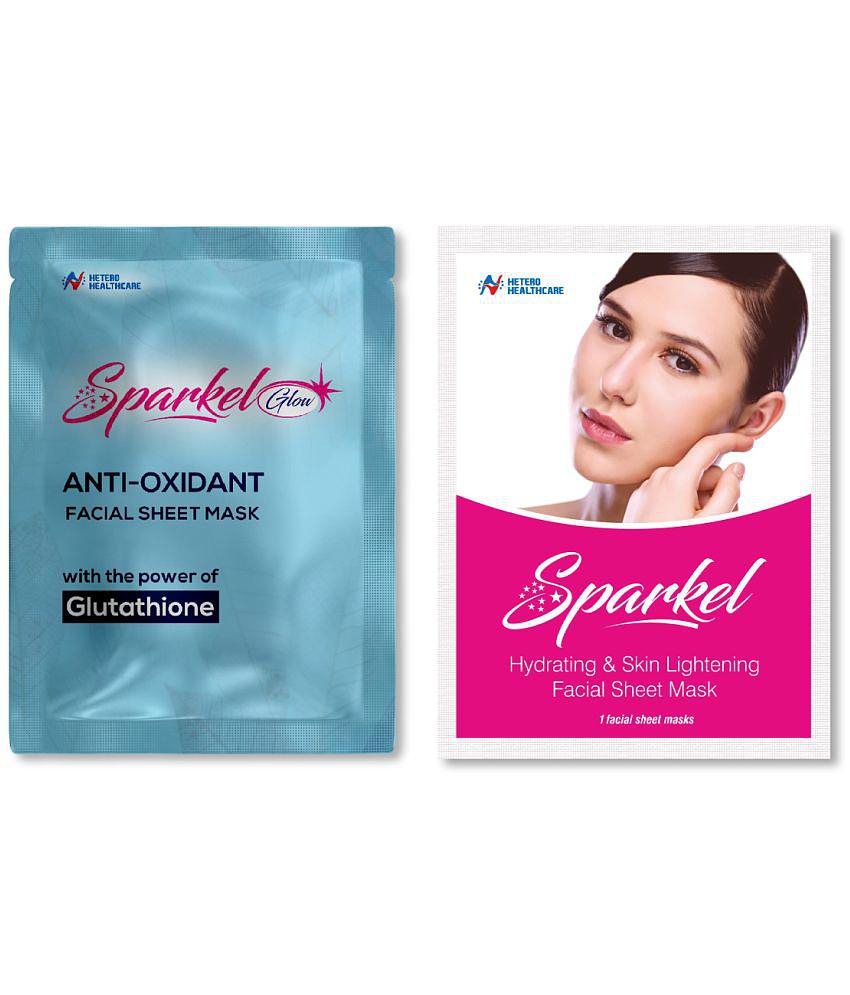 Sparkel - Skin Brightening Sheet Mask For Combination Skin ( Pack of 1 )