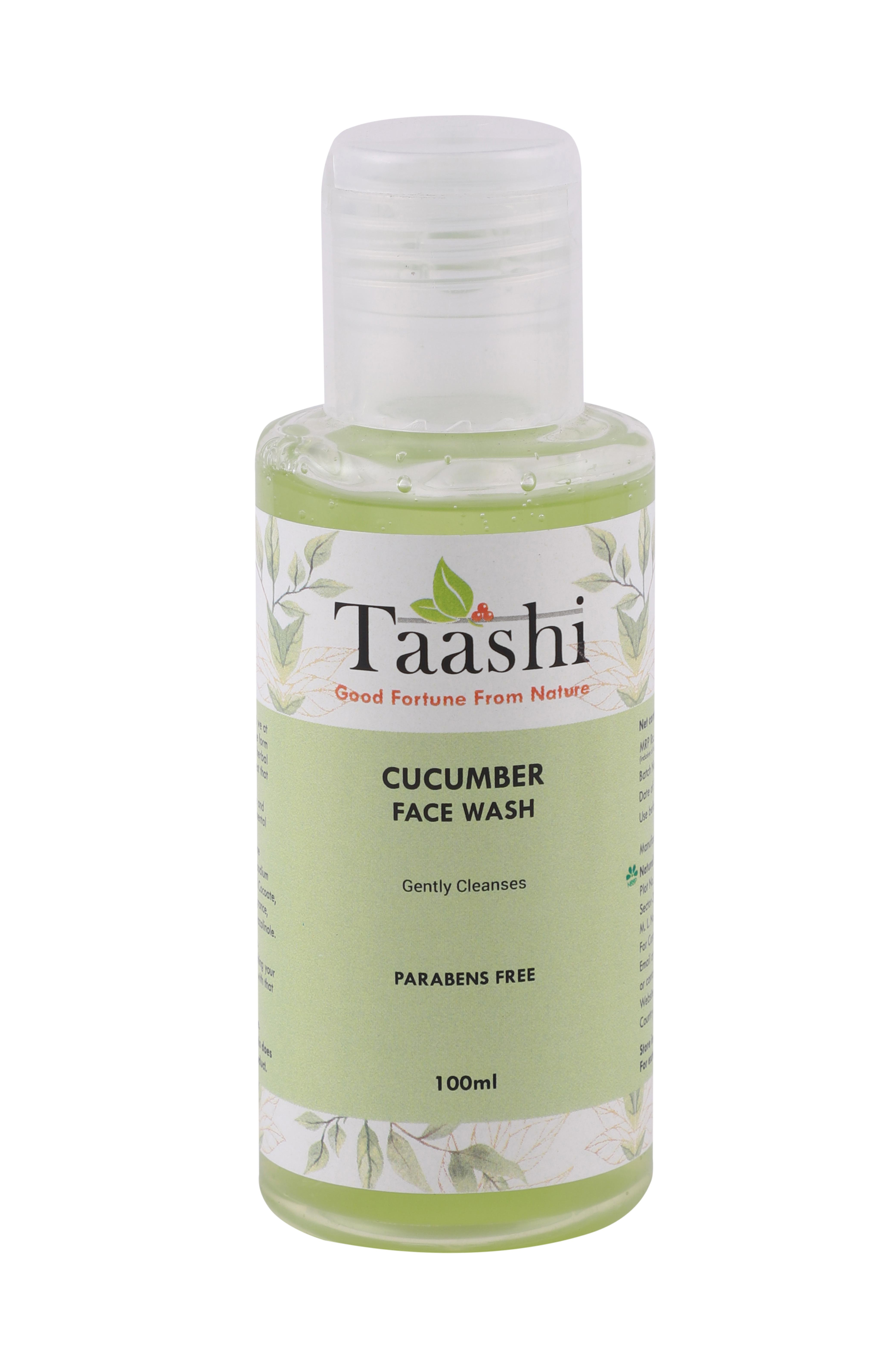 Taashi Cucumber Face Wash(100 Ml) for radiant glowing skin