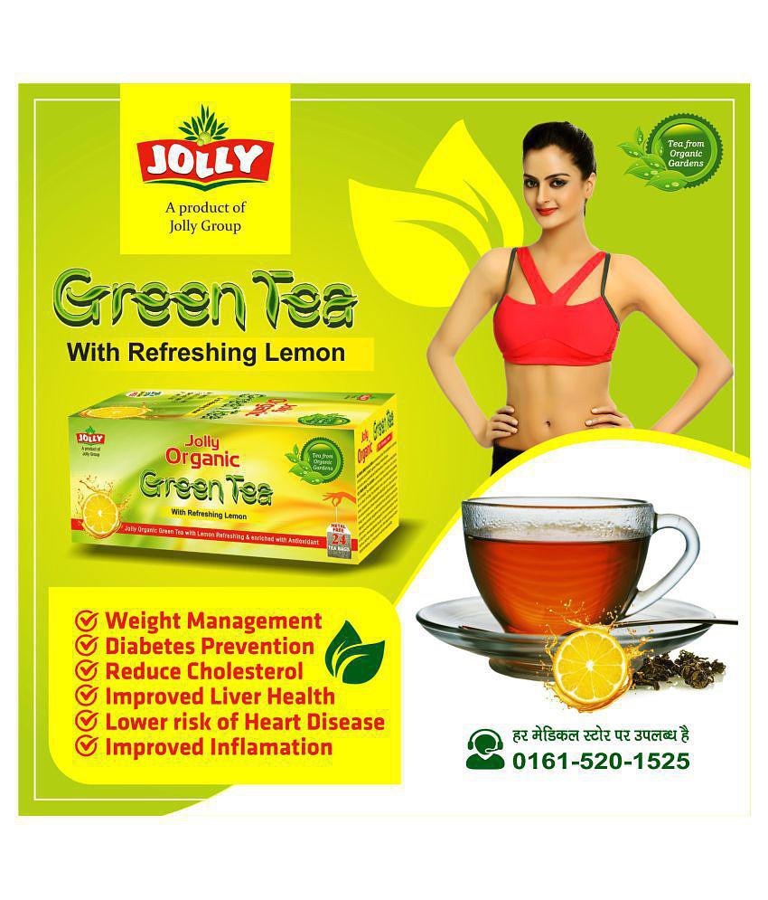 Jolly Herbal organic Green Tea Powder 5 gm Pack Of 5