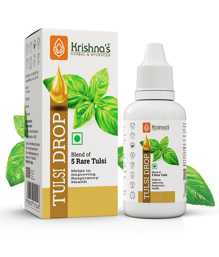 Krishna's Herbal & Ayurveda Tulsi Drop 30ml