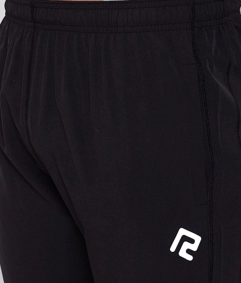 RANBOLT - Black Polyester Men's Trackpants ( Pack of 1 ) - S