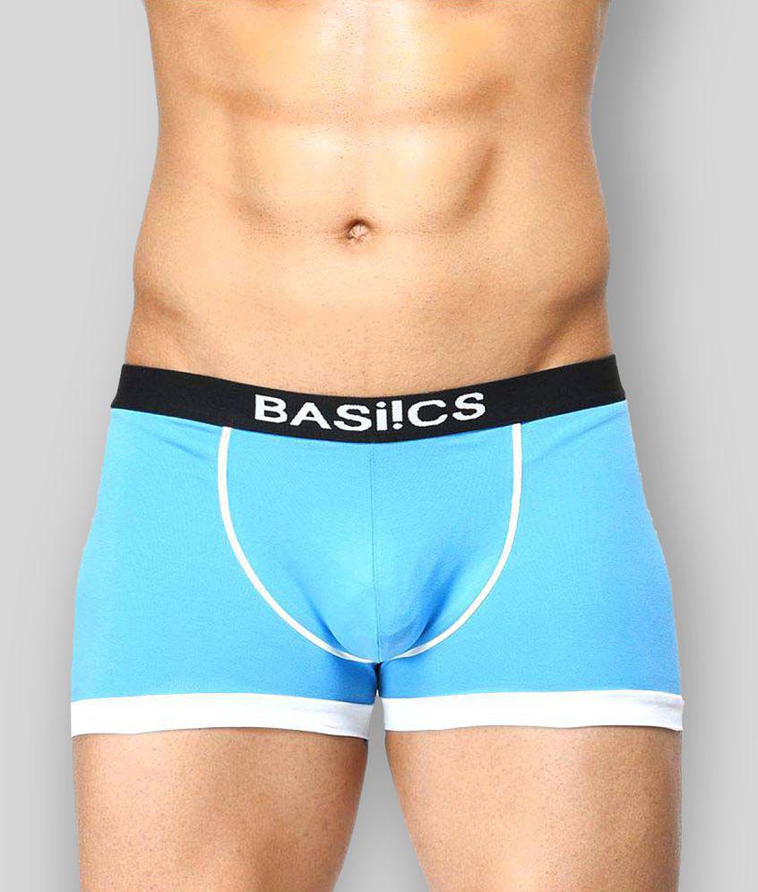 Latest Men BASIICS By La Intimo - Multicolor Cotton Men's Trunks ( Pack of 2 ) - M 2025 at ShopC