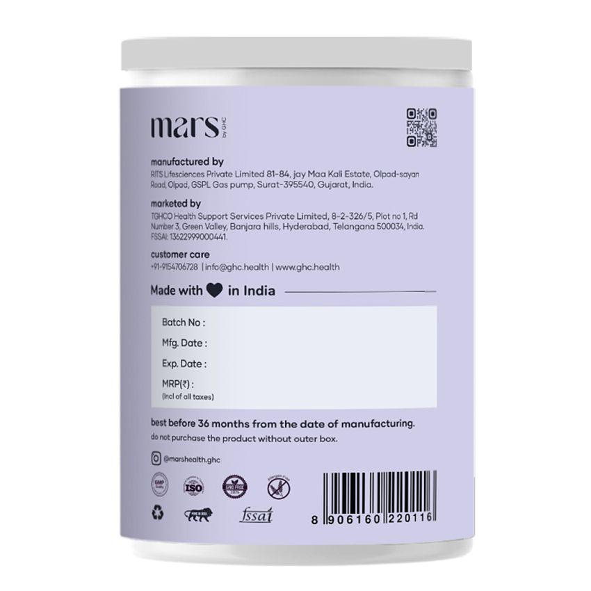 Mars by GHC Plant Based Collagen Powder for Skin, Skin glow, Chondroitin, Stevia Extract (250 g)