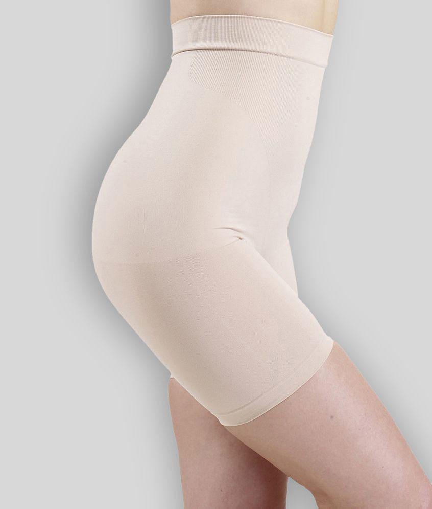 Chic Men Swee Fern Nude Color High Waist and Short Thigh Shapewear - L 2025 at ShopCircuit | OND
