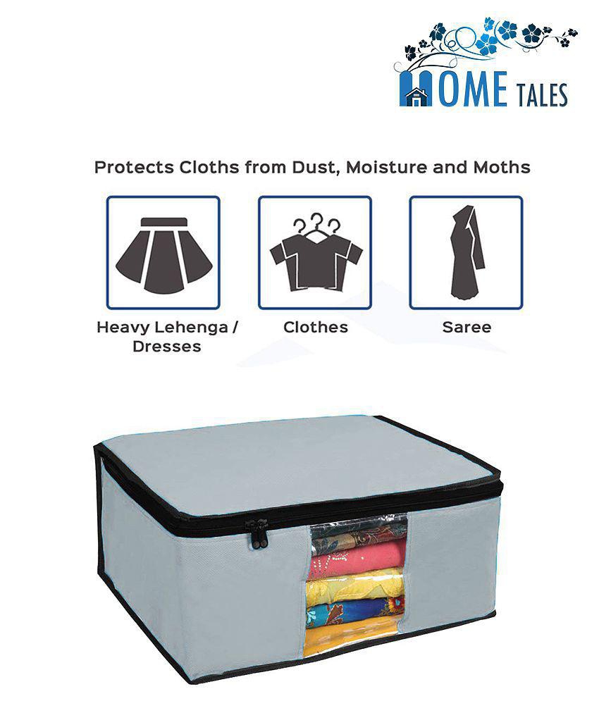 HOMETALES - Closet Organizers ( Pack of 4 )